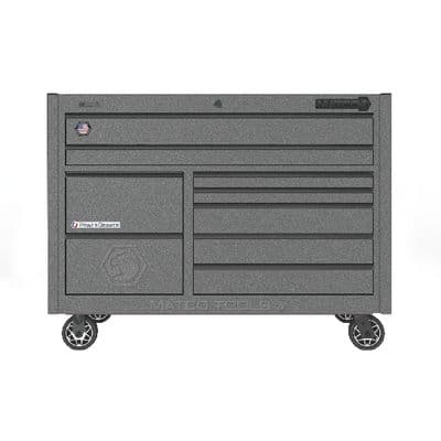 57" x 28" DOUBLE-BAY 4s SERIES TOOLBOX (TOUGH GUNMETAL GRAY/TACTICAL BLACK)