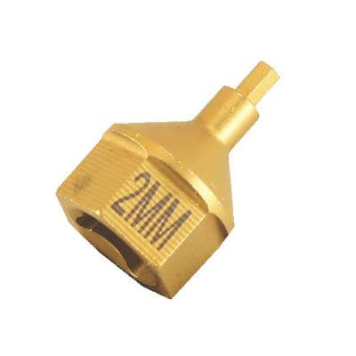 1/4" x 2MM HEX 1 PIECE SOCKET BIT