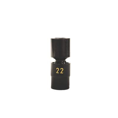 1/2" DRIVE 22MM METRIC 6 POINT UNIVERSAL IMPACT SOCKET