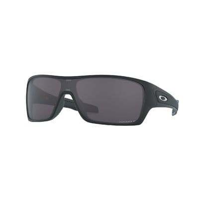 OAKLEY TURBINE ROTOR MATTE BLACK FRAME WITH PRIZM™ GREY POLARIZED LENSES