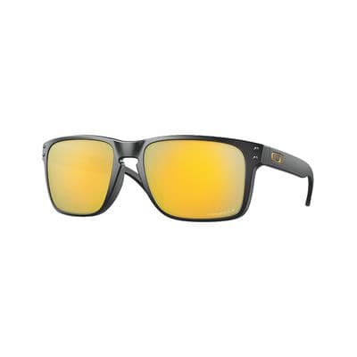 HOLBROOK XL SUNGLASS MATTE BLACK FRAME AND PRIZM™ 24K POLARIZED LENSES
