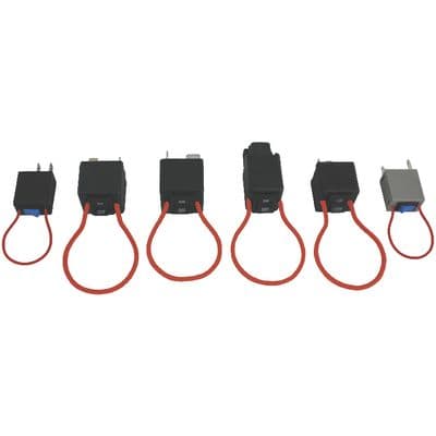 6 PIECE RELAY BYPASS SET WITH AMP LOOP