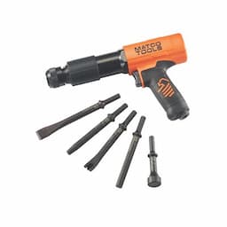 LONG BARREL PNEUMATIC AIR HAMMER KIT - ORANGE