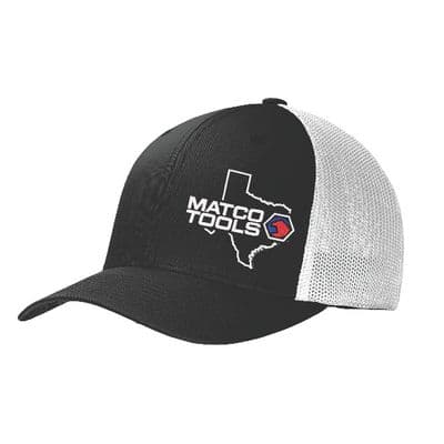 BLACK/WHITE TEXAS STATE HAT