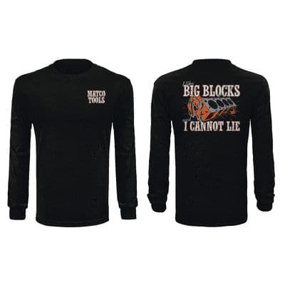 BIG BLOCKS LONG SLEEVE T-SHIRT - 3XL