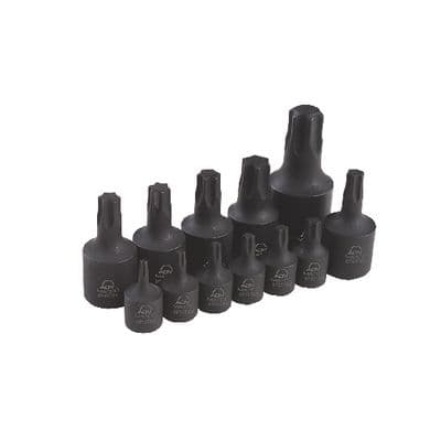 12 PIECE 1/4", 3/8", AND 1/2" DRIVE ADV TORX® BIT SOCKET SET