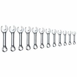 12 PIECE STUBBY METRIC HEX GRIP WRENCH SET