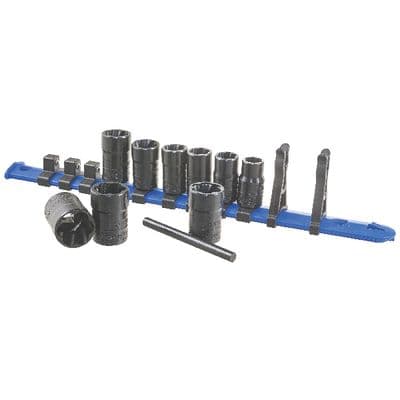 9 PIECE 3/8" DRIVE TWIST SOCKET SETS